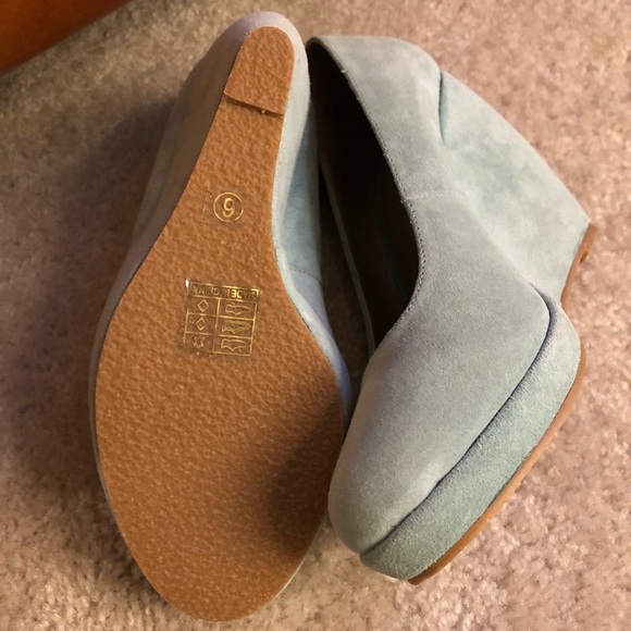 Suede wedge heel - Picture 6 of 6